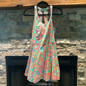 Lilly Pulitzer Racerback Fit and Flare Mini Dress
